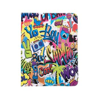 Univerzális tablet könyvtok, mintás, 9&quot;-10&quot;, Graffiti boy kép