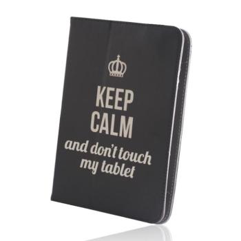 Univerzális tablet könyvtok, mintás, 9&quot;-10&quot;, Keep calm kép