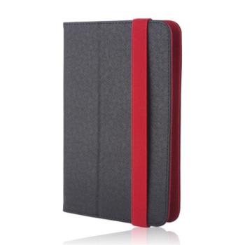 Univerzális tablet tok 9-10 col tablethez, fekete/piros kép