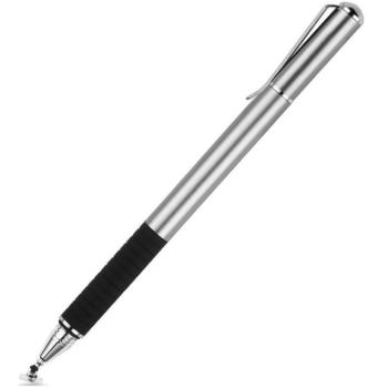 Univerzális toll, (bármilyen kapacitív kijelzőhöz), Stylus Pen, ezüst kép
