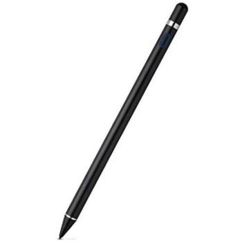 Univerzális toll, műanyag, (bármilyen kapacitív kijelzőhöz), Active Stylus Pen, fekete kép