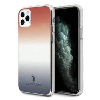 US Polo USHCN58TRDGRB iPhone 11 Pro kék és piros Gradient Pattern Collection tok kép