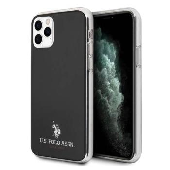 US Polo USHCN65TPUBK iPhone 11 Pro Max fekete fényes tok kép