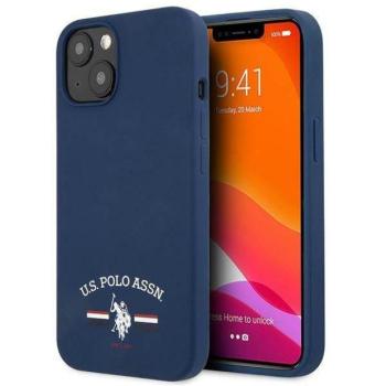 US Polo USHCP13SSFGV iPhone 13 mini 5,4&quot; kék Silicone Collection tok kép