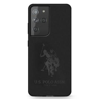 US Polo USHCS21LSLHRTBK S21 Ultra G998 fekete szilikon On Tone tok kép