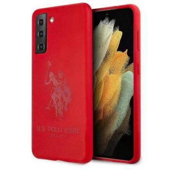 US Polo USHCS21MSLHRTRE S21+ G996 piros szilikon On Tone tok kép