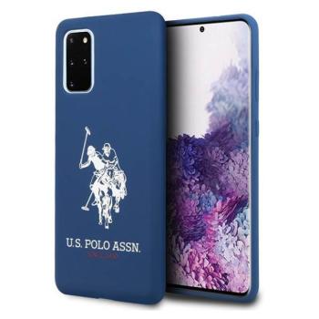 US Polo USHCS67SLHRNV S20+ G985 kék Silicone Collection tok kép