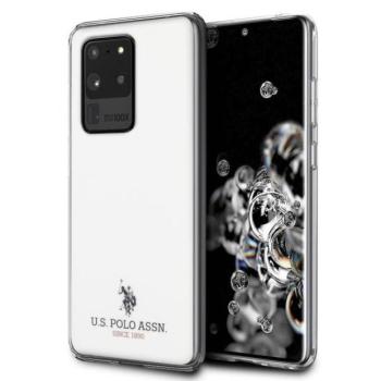 US Polo USHCS69TPUWH Samsung Galaxy S20 Ultra G988 fehér fényes tok kép