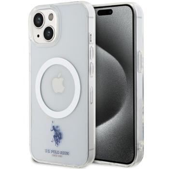 US Polo USHMP15SUCIT iPhone 15 6.1&quot; átlátszó MagSafe tok kép