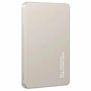 Usams 5KCD23102 CY Series indukciós powerbank 1xUSB-C csatlakozással 5000mAh 20W PD - titánszürke kép