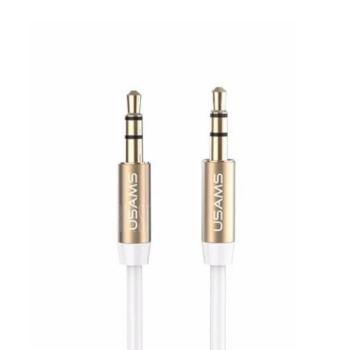 USAMS Adapter audio jack 3,5m - 3,5m 1m fehér kép
