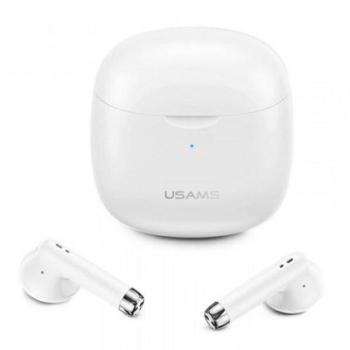 USAMS Bluetooth fülhallgató 5.0 TWS IA sorozat vezeték nélküli fehér BHUIA02 (US-IA04) kép