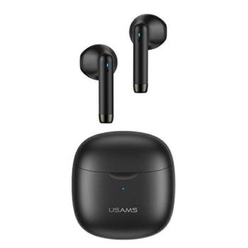 USAMS Bluetooth fülhallgató 5.0 TWS IA sorozat vezeték nélküli fekete BHUIA01 (US-IA04) kép