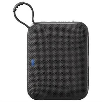 USAMS bluetooth hangszóró (v5.3, 1200mAh belső akku, kártyaolvasó) FEKETE Alcatel OTE 301, Alcatel OTE 701, Ericsson R520 kép