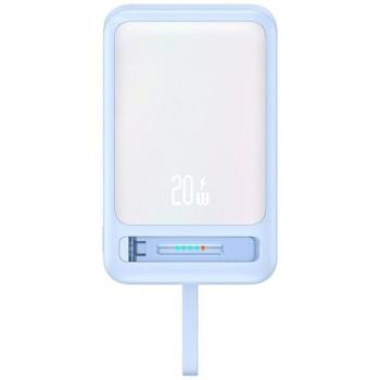 USAMS CD219 XM Series MagSafe-kompatibilis powerbank 10000mAh - kék kép
