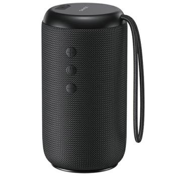 USAMS Hangszóró YC Series Bluetooth 5.0 10W vízálló vezeték nélküli hangszóró nyakpánttal fekete YC011YX01(US-YC011) kép