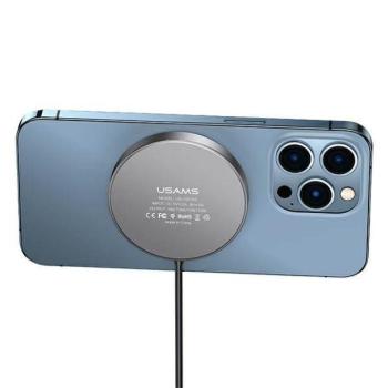 USAMS indukciós töltő US-CD183 mágneses 15W fekete CD183CDX01 kép