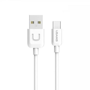 USAMS kábel U-Turn USB-C 1m fehér 2A TCUSBXD02 (US-SJ099) kép