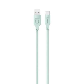 USAMS kábel USB-C PD gyorstöltés 1,2m 6A Lithe sorozat zöld SJ568USB04 (US-SJ568) kép