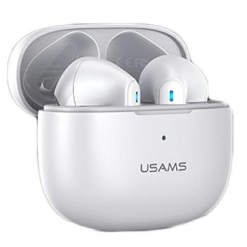 USAMS NX10 Series TWS Bluetooth 5.2 vezeték nélküli fülhallgató - fehér kép