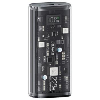 USAMS Powerbank 9000mAh PD 20W QC3.0+PD kétportos gyorstöltés fekete 10KCD18901(US-CD189) kép