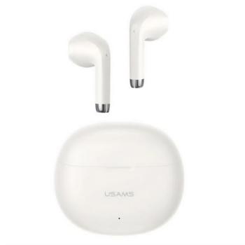 USAMS RHYMBO bluetooth fülhallgató SZTEREO (v5.3, TWS, zajszűrő + töltőtok) BÉZS kép