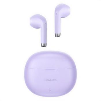 USAMS RHYMBO bluetooth fülhallgató SZTEREO (v5.3, TWS, zajszűrő + töltőtok) LILA kép
