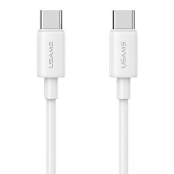 USAMS YD Series Type-C - Tyoe-C 60W 1m - fehér kép