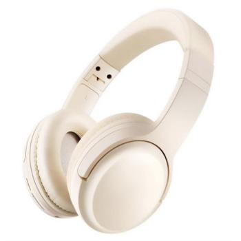 USAMS YUN bluetooth fejhallgató SZTEREO (v5.3, összehajtható, mikrofon) BÉZS kép