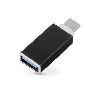 USB-A - Type-C OTG 3.0 adapter - fekete - ECO csomagolás kép