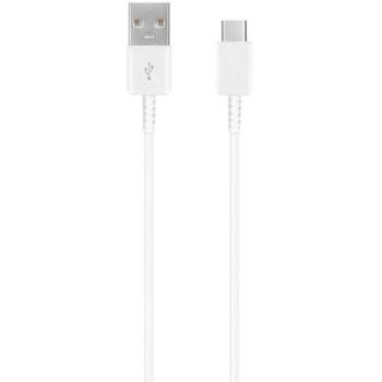 USB adatkábel, USB Type-C, 100 cm, Samsung, fehér, gyári,  kép