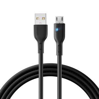 USB kábel - micro USB 2.4A 2m Joyroom S-UM018A13 - fekete kép