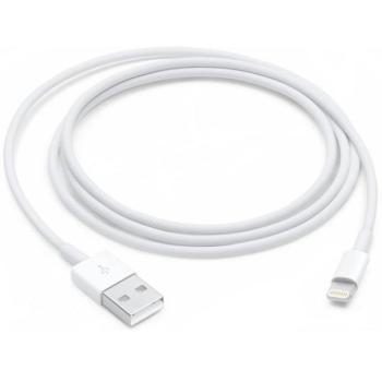 USB töltő- és adatkábel, Lightning, 100 cm, MD818ZM/A utódja, Apple, fehér, gyári kép