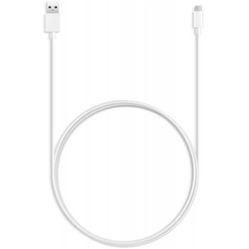 USB töltő- és adatkábel, USB Type-C, 100 cm, 6500 mA, 65W, gyorstöltés, Oppo SuperVooc, fehér, gyári kép