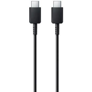 USB Type-C töltő- és adatkábel, USB Type-C, 100 cm, 5000 mA, gyorstöltés, Samsung, fekete, gyári,  kép