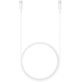 USB Type-C töltő- és adatkábel, USB Type-C, 180 cm, 3000 mA, gyorstöltés, Samsung, fehér, gyári kép