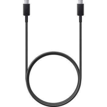 USB Type-C töltő- és adatkábel, USB Type-C, 180 cm, 5000 mA, 100W, gyorstöltés, PD, Samsung, fekete, gyári kép