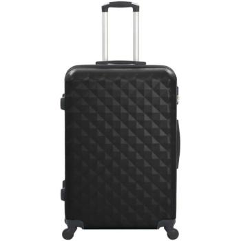 Utazóbőrönd szett kozmetikai táskával, fekete kép