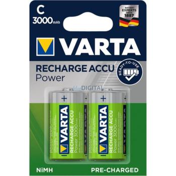 Varta Accu Power újratölthető elem C (R14) 3000mAh - 2 db kép