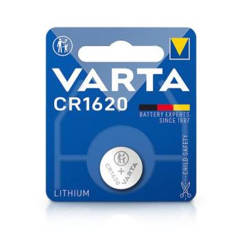 Varta CR1620 lithium gombelem - 3V - 1 db/csomag kép