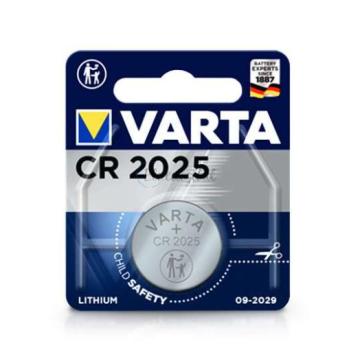 Varta CR2025 lithium gombelem - 3V - 1 db/csomag kép
