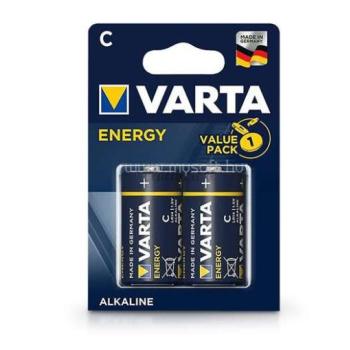 VARTA Energy Alkaline C/LR14 baby elem - 2 db/csomag kép