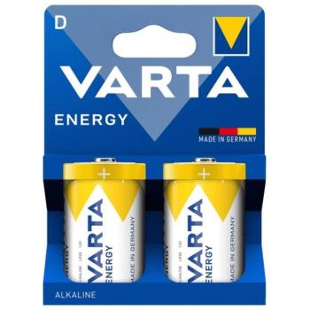 VARTA ENERGY tartós elem (D, LR20, 1.5V, alkáli) 2db/csomag kép