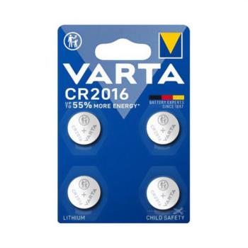 VARTA gombelem (CR2016, 3V, lítium) 4db/csomag kép