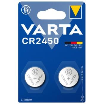 VARTA gombelem (CR2450, 3V, lítium) 2db/csomag kép