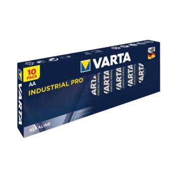 VARTA INDUSTRIAL PRO tartós elem (AA, R6, 1.5V, alkáli) 10db/csomag kép