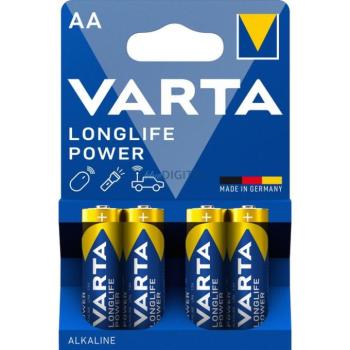 Varta Longlife Power AA (R6) alkáli elem - 4 db kép