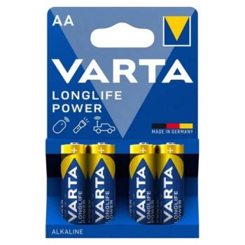 VARTA LONGLIFE POWER tartós elem (AA, R6, 1.5V, alkáli) 4db/csomag kép