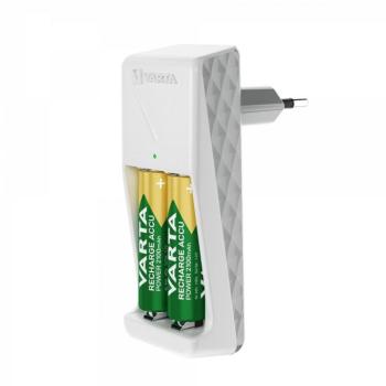 VARTA MINI elemtöltő AA/AAA elemek töltésére 2db AA újratölthető elemmel (2100 mAh) kép
