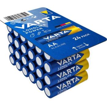 Varta R6 alkáli elem (AA) Longlife Power 24 db kép